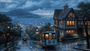 An evening journey